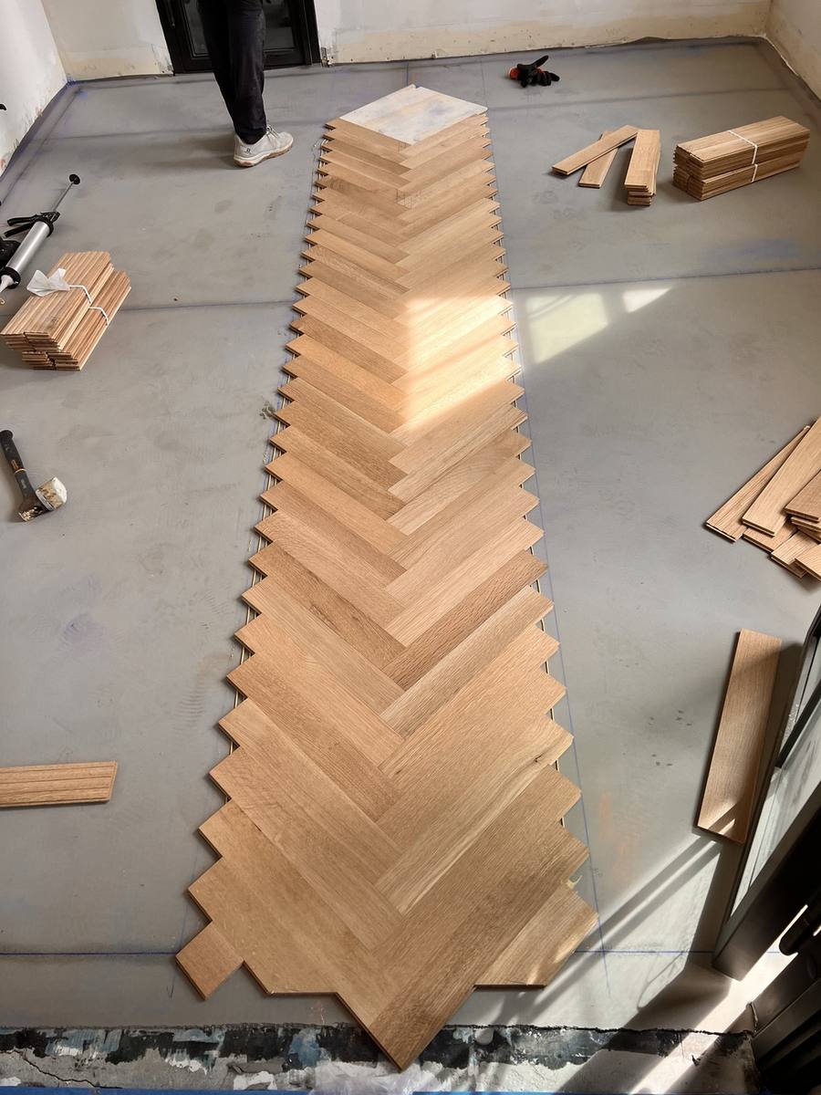 Modern home hardwood